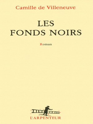 cover image of Les fonds noirs